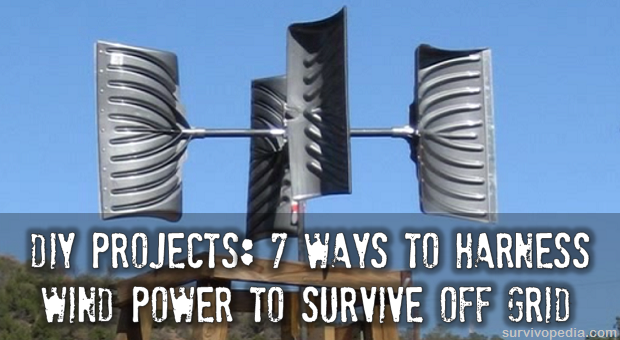 DIY Projects: 7 Ways To Harness Wind Power To Survive Off-Grid ...