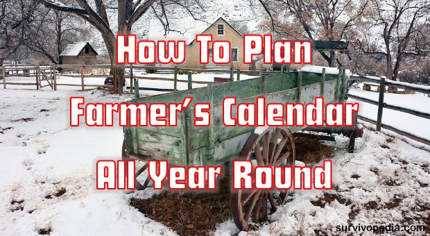 Homesteading And Survival: Farmer's Calendar All Year Round | Survivopedia